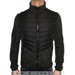 Veste bi matière sans capuche dernière collection 2016 coup de coeur des jeunes 